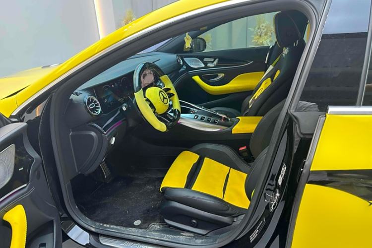 Used Mercedes-Benz AMG GT 2020 AMG GT 50 Four-Door Coupe Interior 4
