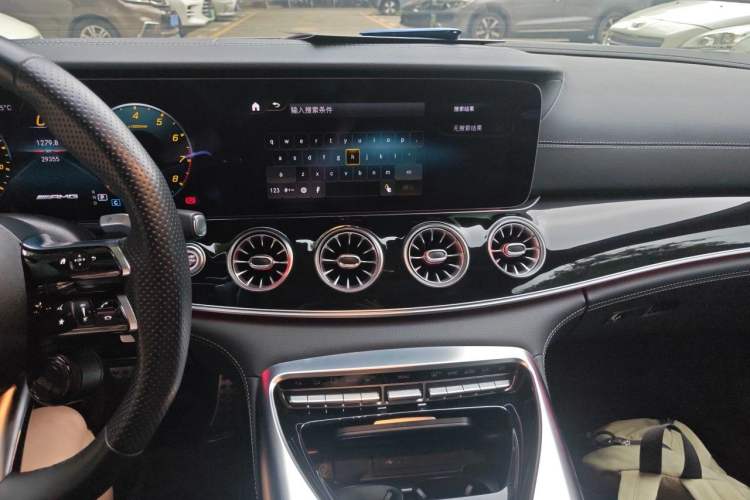 Used Mercedes-Benz AMG GT 2022 AMG GT 50 4MATIC+ Four-Door Coupe China Edition Audio And AC Panel