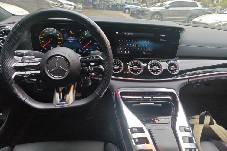 Used Mercedes-Benz AMG GT 2022 AMG GT 50 4MATIC+ Four-Door Coupe China Edition Center Console