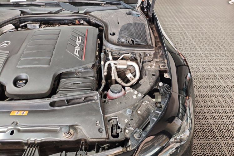 Used Mercedes-Benz AMG GT 2022 AMG GT 50 4MATIC+ Four-Door Coupe Engine Bay Left