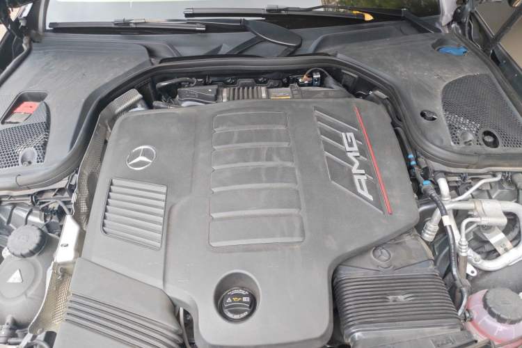 Used Mercedes-Benz AMG GT 2022 AMG GT 50 4MATIC+ Four-Door Coupe China Edition Engine Bay