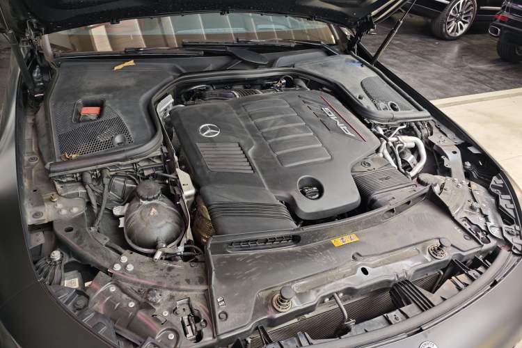 Used Mercedes-Benz AMG GT 2022 AMG GT 50 Four-Door Coupe Engine Bay