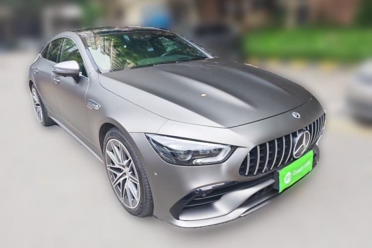 Used Mercedes-Benz AMG GT 2022 AMG GT 50 4MATIC+ Four-Door Coupe China Edition Front Right 45 Deg
