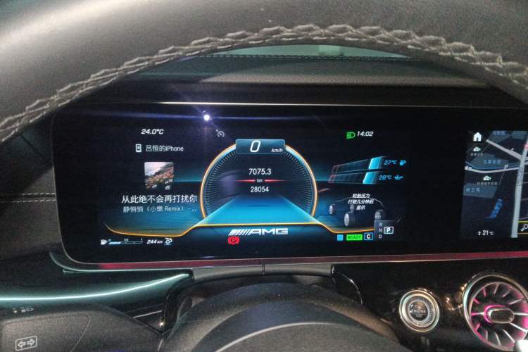 Used Mercedes-Benz AMG GT 2022 AMG GT 50 4MATIC+ Four-Door Coupe Instrument Cluster