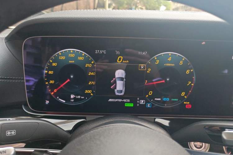 Used Mercedes-Benz AMG GT 2022 AMG GT 50 4MATIC+ Four-Door Coupe China Edition Instrument Cluster