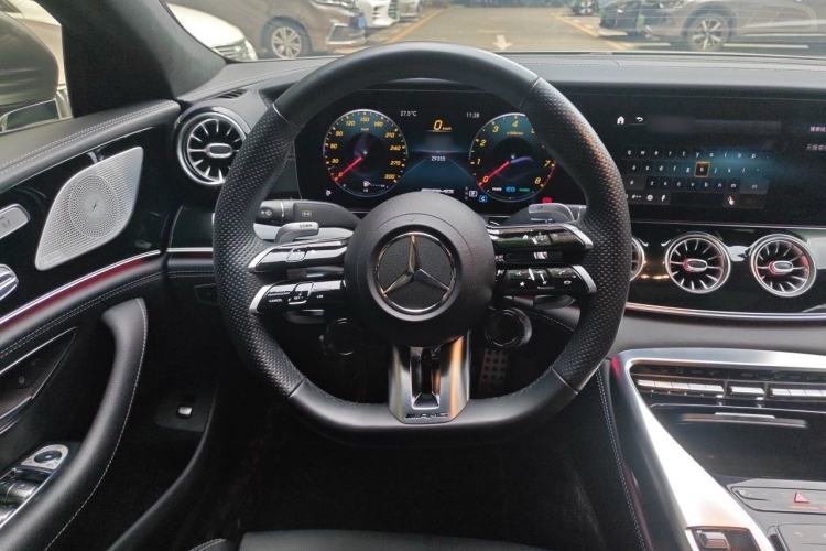 Used Mercedes-Benz AMG GT 2022 AMG GT 50 4MATIC+ Four-Door Coupe China Edition Steering Wheel