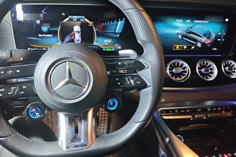 Used Mercedes-Benz AMG GT 2022 AMG GT 50 Four-Door Coupe Center Console