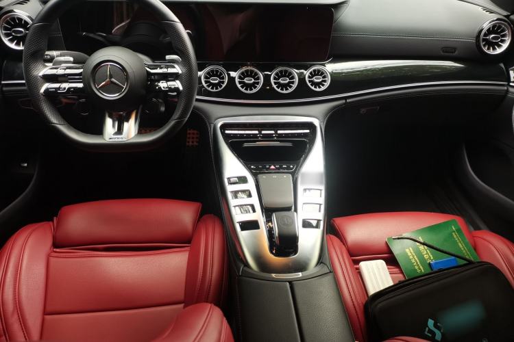 Used Mercedes-Benz AMG GT 2022 AMG GT 50 4MATIC+ Four-Door Coupe Center Console