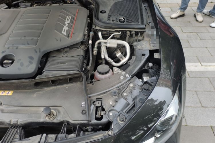 Used Mercedes-Benz AMG GT 2022 AMG GT 50 4MATIC+ Four-Door Coupe Engine Bay Left