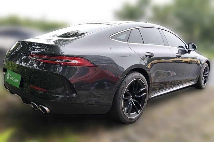 Used Mercedes-Benz AMG GT 2022 AMG GT 50 Four-Door Coupe Rear Right 45 Deg