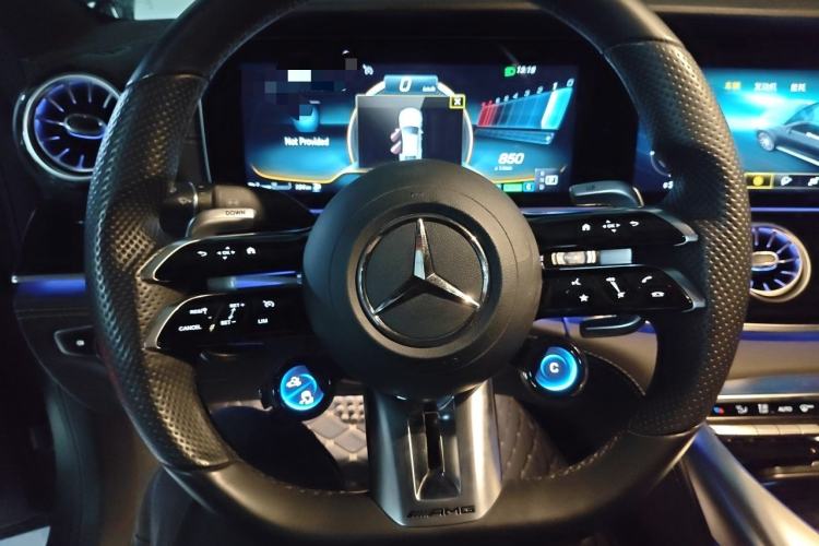 Used Mercedes-Benz AMG GT 2022 AMG GT 50 Four-Door Coupe Steering Wheel
