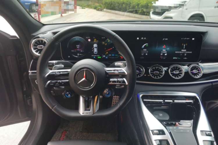 Used Mercedes-Benz AMG GT 2022 AMG GT 50 4MATIC+ Four-Door Coupe Steering Wheel