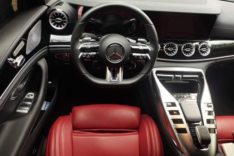 Used Mercedes-Benz AMG GT 2022 AMG GT 50 4MATIC+ Four-Door Coupe Steering Wheel