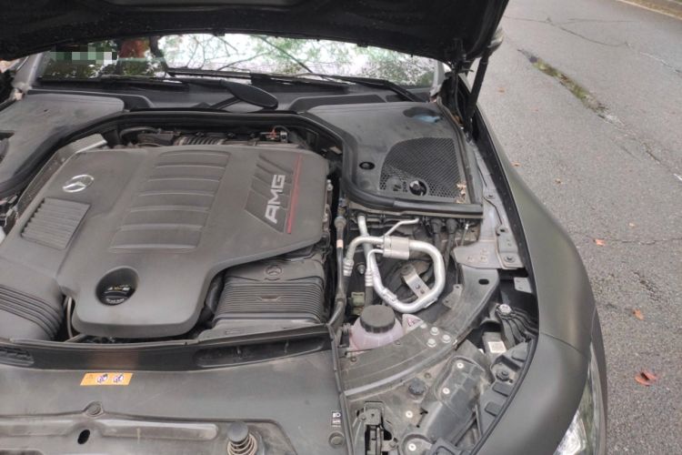 Used Mercedes-Benz AMG GT 2022 AMG GT 50 4MATIC+ Four-Door Coupe Engine Bay Left