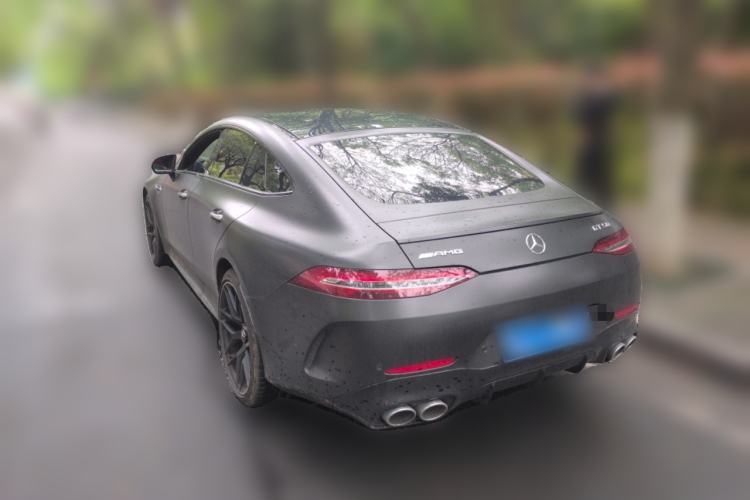 Used Mercedes-Benz AMG GT 2022 AMG GT 50 4MATIC+ Four-Door Coupe Rear Left 45 Deg
