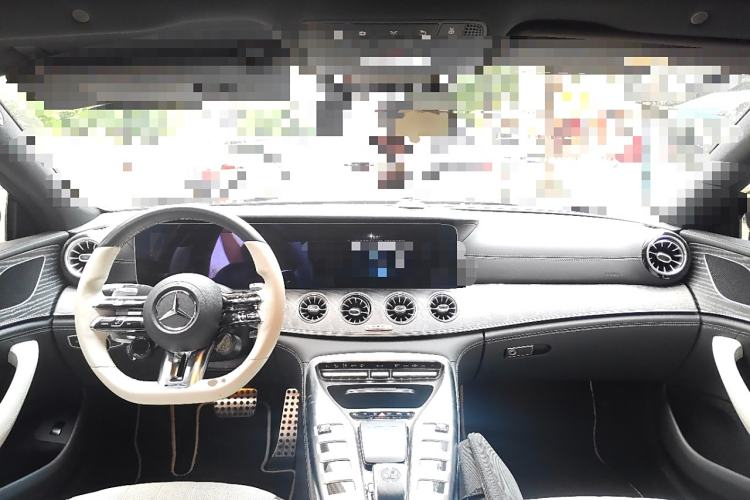 Used Mercedes-Benz AMG GT 2022 AMG GT 50 4MATIC+ Four-Door Coupe Special Edition Center Console