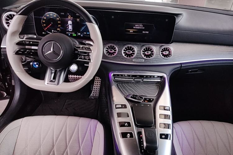 Used Mercedes-Benz AMG GT 2022 AMG GT 50 4MATIC+ Four-Door Coupe Special Edition Center Console