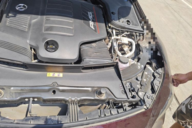 Used Mercedes-Benz AMG GT 2022 AMG GT 50 4MATIC+ Four-Door Coupe Special Edition Engine Bay Left
