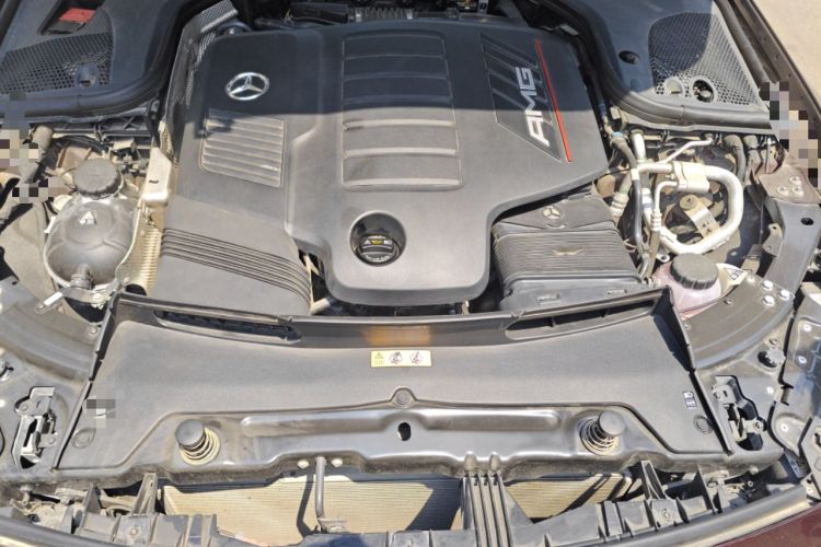 Used Mercedes-Benz AMG GT 2022 AMG GT 50 4MATIC+ Four-Door Coupe Special Edition Engine Bay