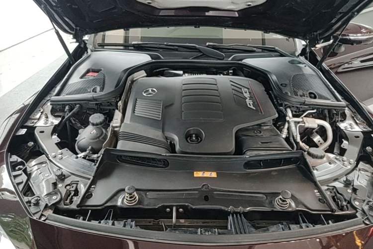 Used Mercedes-Benz AMG GT 2022 AMG GT 50 4MATIC+ Four-Door Coupe Special Edition Engine Bay