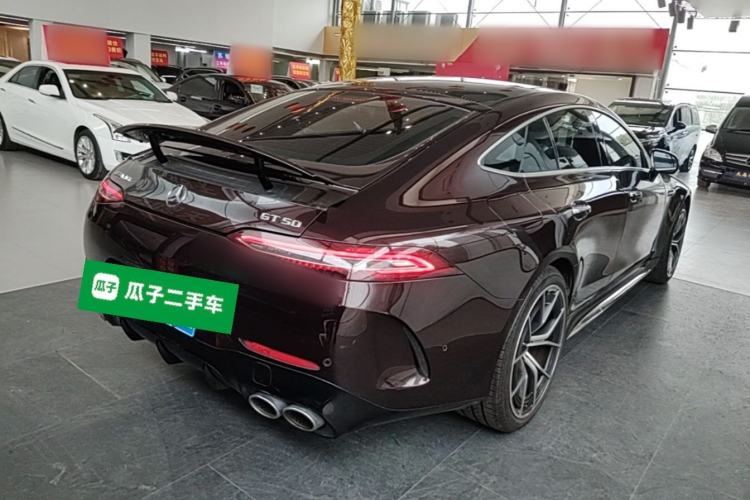 Used Mercedes-Benz AMG GT 2022 AMG GT 50 4MATIC+ Four-Door Coupe Special Edition Rear Right 45 Deg