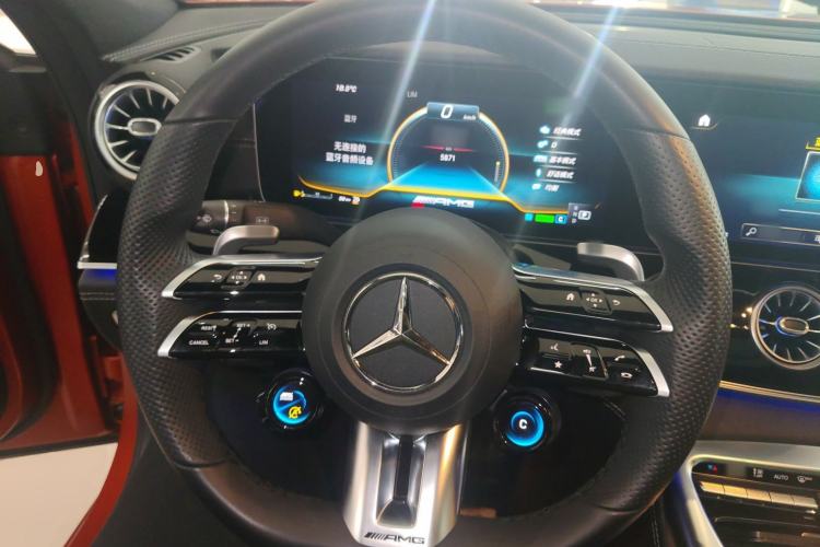 Used Mercedes-Benz AMG GT 2022 AMG GT 50 4MATIC+ Four-Door Coupe Steering Wheel