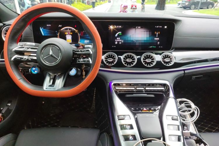 Used Mercedes-Benz AMG GT 2023 AMG GT 50 Four-Door Coupe Center Console