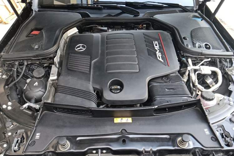 Used Mercedes-Benz AMG GT 2023 AMG GT 50 Four-Door Coupe Engine Bay