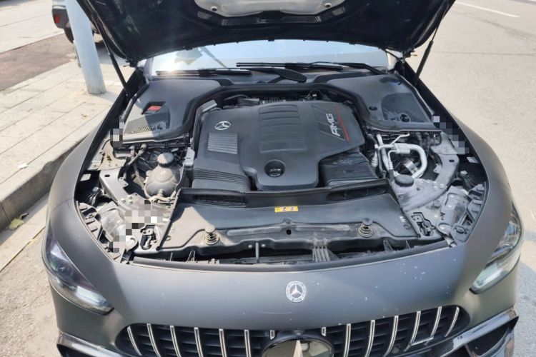 Used Mercedes-Benz AMG GT 2023 AMG GT 50 Four-Door Coupe Engine Bay