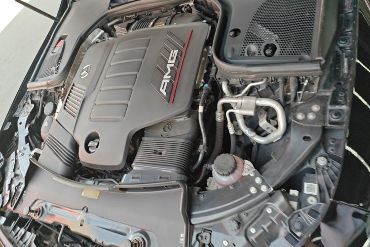 Used Mercedes-Benz AMG GT 2023 AMG GT 50 Four-Door Coupe Engine Bay