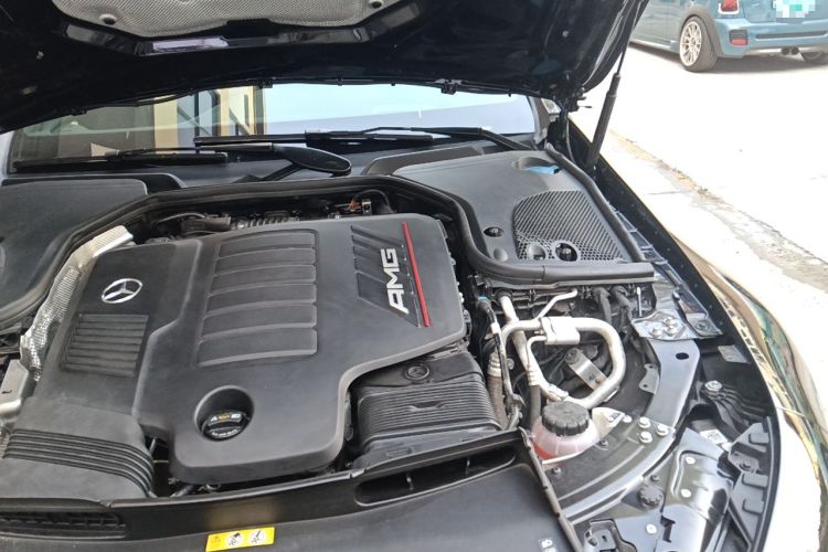 Used Mercedes-Benz AMG GT 2023 AMG GT 50 Four-Door Coupe Engine Bay Left