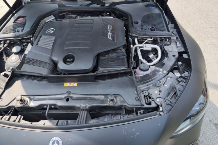 Used Mercedes-Benz AMG GT 2023 AMG GT 50 Four-Door Coupe Engine Bay Left