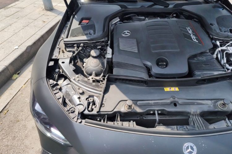 Used Mercedes-Benz AMG GT 2023 AMG GT 50 Four-Door Coupe Engine Bay Right