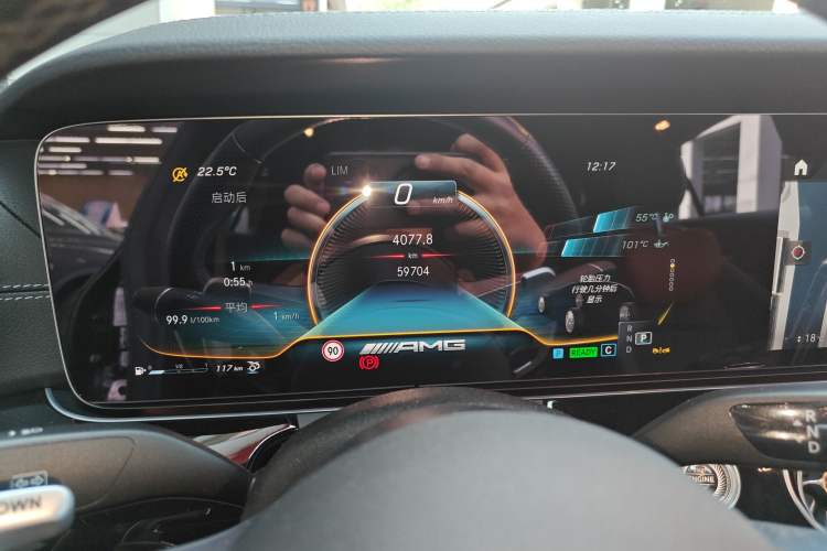 Used Mercedes-Benz AMG GT 2023 AMG GT 50 Four-Door Coupe Instrument Cluster