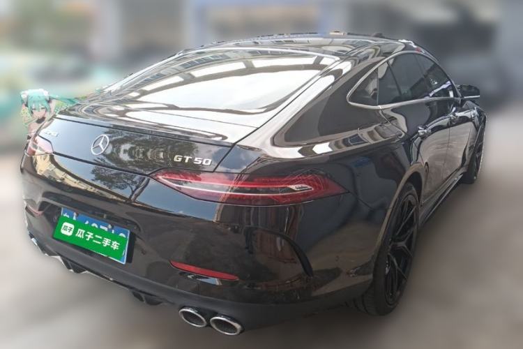 Used Mercedes-Benz AMG GT 2023 AMG GT 50 Four-Door Coupe Rear Right 45 Deg