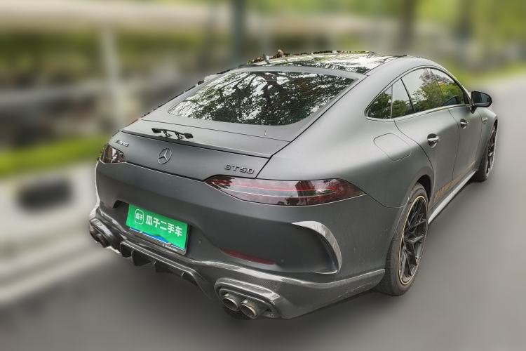 Used Mercedes-Benz AMG GT 2023 AMG GT 50 Four-Door Coupe Rear Right 45 Deg