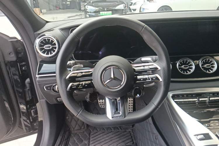 Used Mercedes-Benz AMG GT 2023 AMG GT 50 Four-Door Coupe Steering Wheel