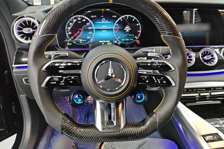 Used Mercedes-Benz AMG GT 2023 AMG GT 50 Four-Door Coupe Steering Wheel