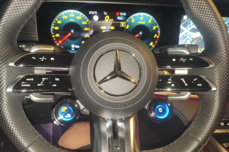 Used Mercedes-Benz AMG GT 2023 AMG GT 50 Four-Door Coupe Steering Wheel