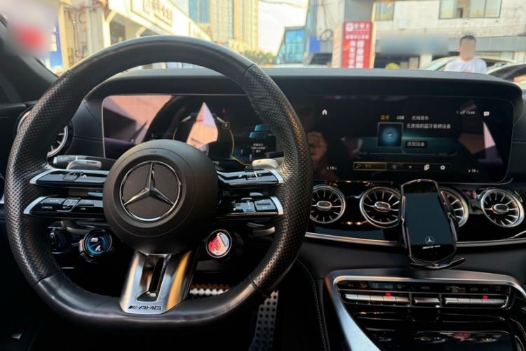 Used Mercedes-Benz AMG GT 2023 AMG GT 50 Four-Door Coupe Steering Wheel