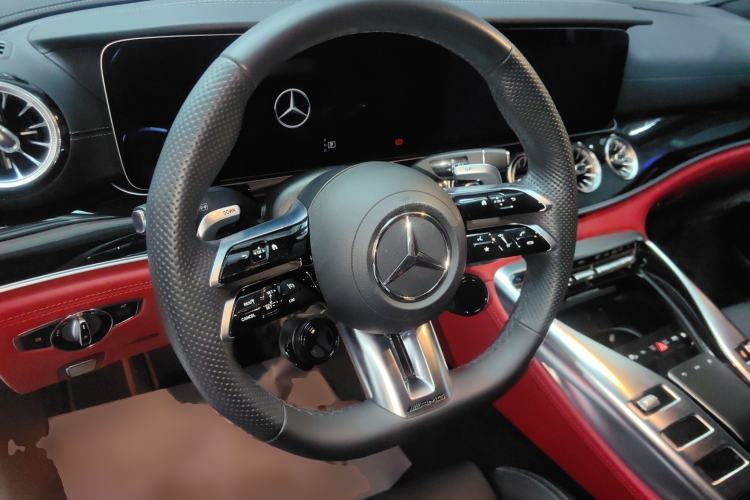 Used Mercedes-Benz AMG GT 2023 AMG GT 50 Four-Door Coupe Steering Wheel