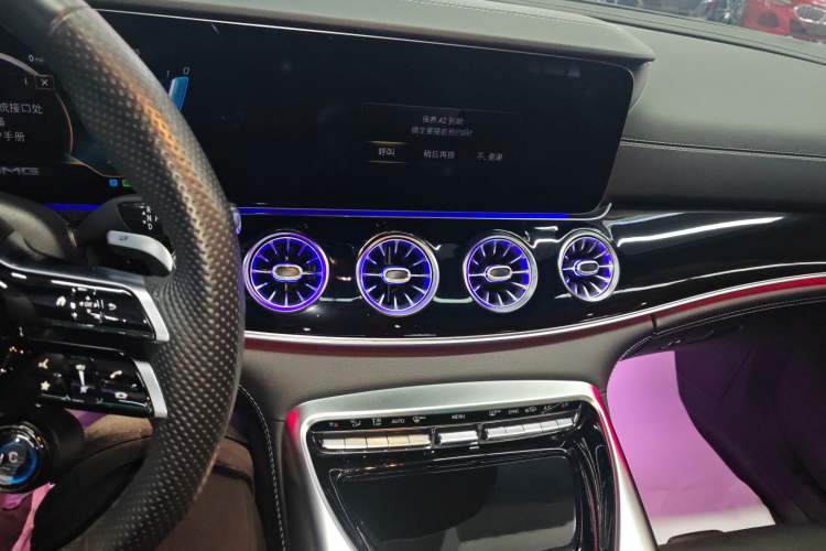 Used Mercedes-Benz AMG GT 2023 AMG GT 50 Four-Door Coupe Audio And AC Panel