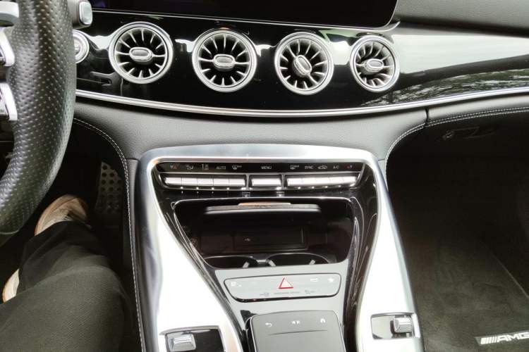 Used Mercedes-Benz AMG GT 2023 AMG GT 50 Four-Door Coupe Audio And AC Panel