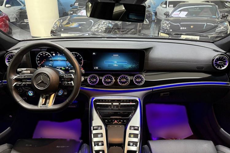 Used Mercedes-Benz AMG GT 2023 AMG GT 50 Four-Door Coupe Audio And AC Panel
