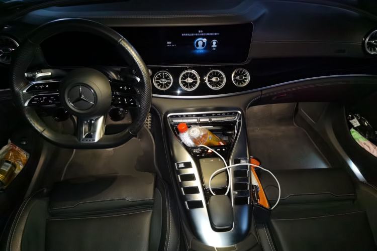 Used Mercedes-Benz AMG GT 2023 AMG GT 50 Four-Door Coupe Center Console