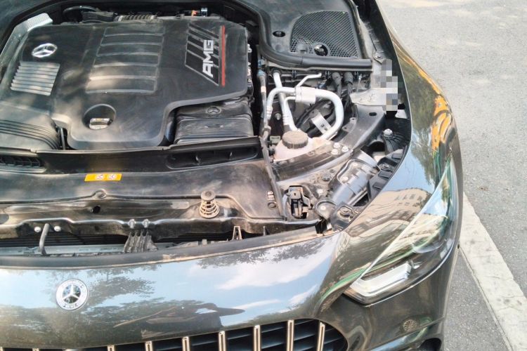Used Mercedes-Benz AMG GT 2023 AMG GT 50 Four-Door Coupe Engine Bay Left