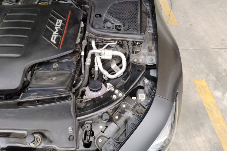 Used Mercedes-Benz AMG GT 2023 AMG GT 50 4MATIC+ Four-Door Coupe Engine Bay Left