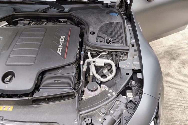 Used Mercedes-Benz AMG GT 2023 AMG GT 50 Four-Door Coupe Engine Bay Left