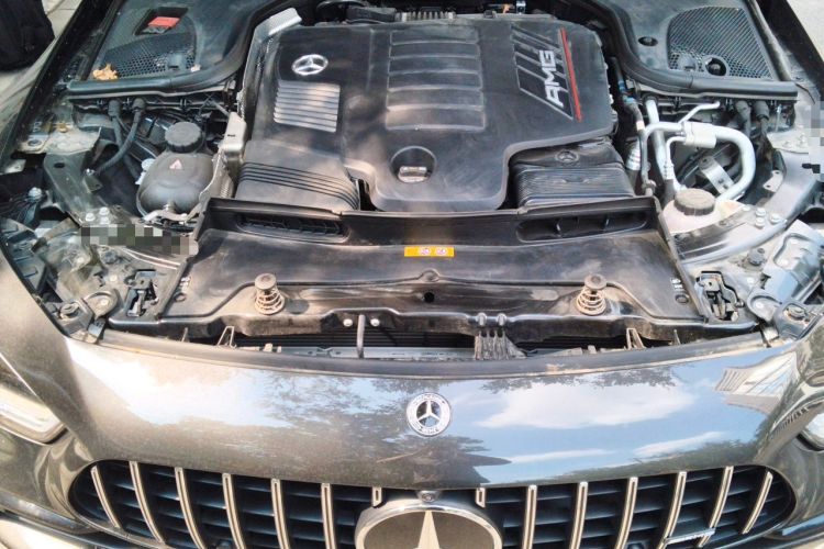Used Mercedes-Benz AMG GT 2023 AMG GT 50 Four-Door Coupe Engine Bay