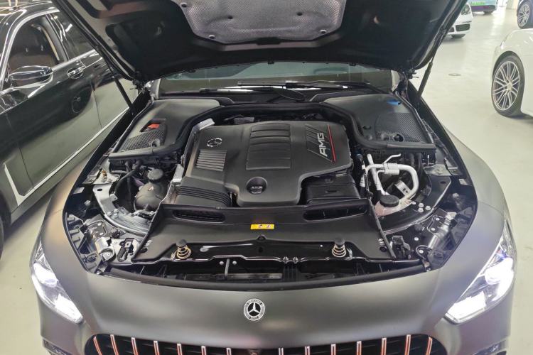 Used Mercedes-Benz AMG GT 2023 AMG GT 50 Four-Door Coupe Engine Bay